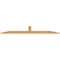 Ekena Millwork Portland Smooth Timber Gable Bracket, Western Red Cedar, 72"W x 12"H x 1 1/2"D x 3 1/2"F, 4/12 Pitch GBW072X12X0204POR00SWR - alternate 5